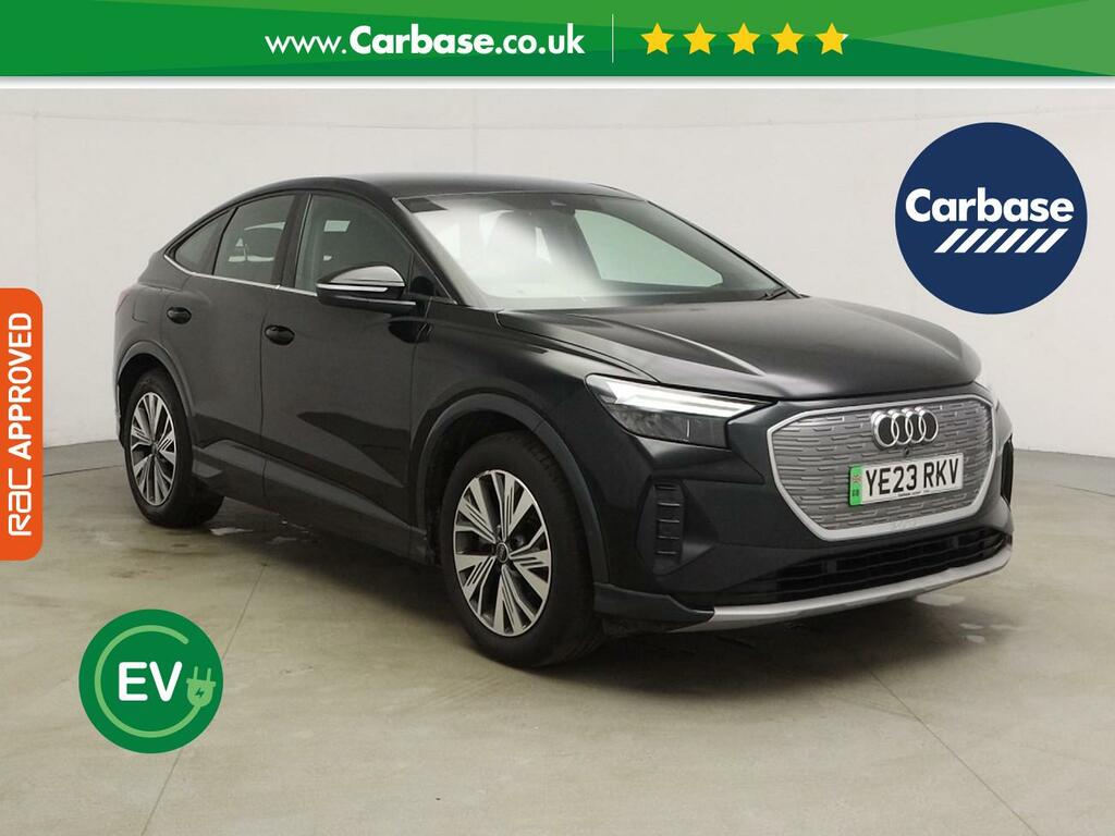 Audi Q4 E Tron 40 Sport Sportback 82Kwh 204 Ps Black
