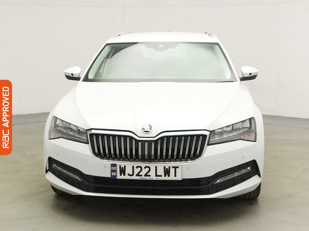 Skoda Superb 2.0 Tdi Se Technology Estate Dsg Euro 6 WJ22LWT White #6
