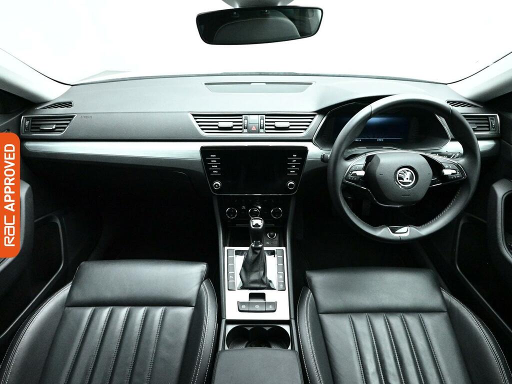Skoda Superb 2.0 Tdi Se Technology Estate Dsg Euro 6 WJ22LWT White #2