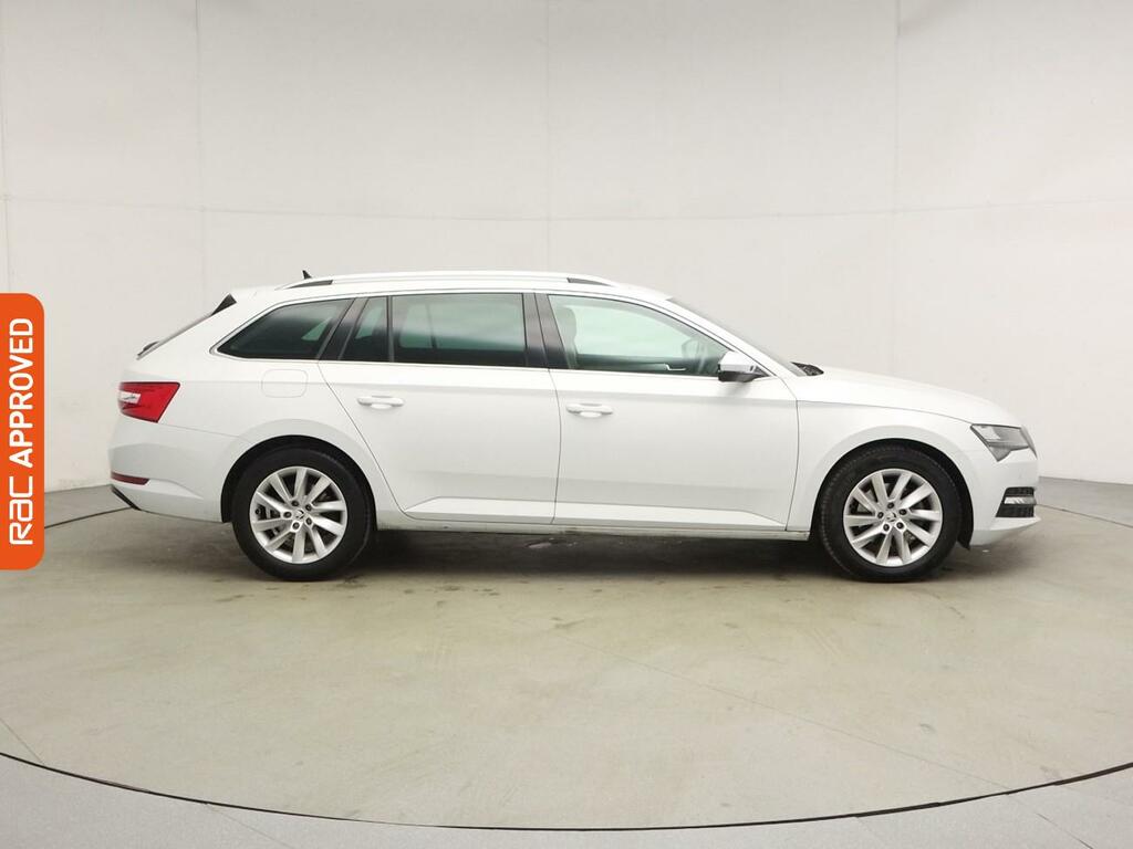 Skoda Superb 2.0 Tdi Se Technology Estate Dsg Euro 6 WJ22LWT White #5