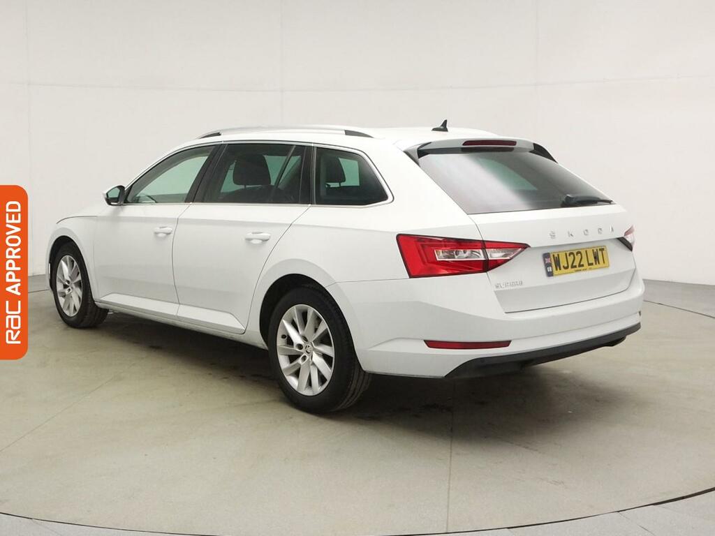 Skoda Superb 2.0 Tdi Se Technology Estate Dsg Euro 6 WJ22LWT White #4