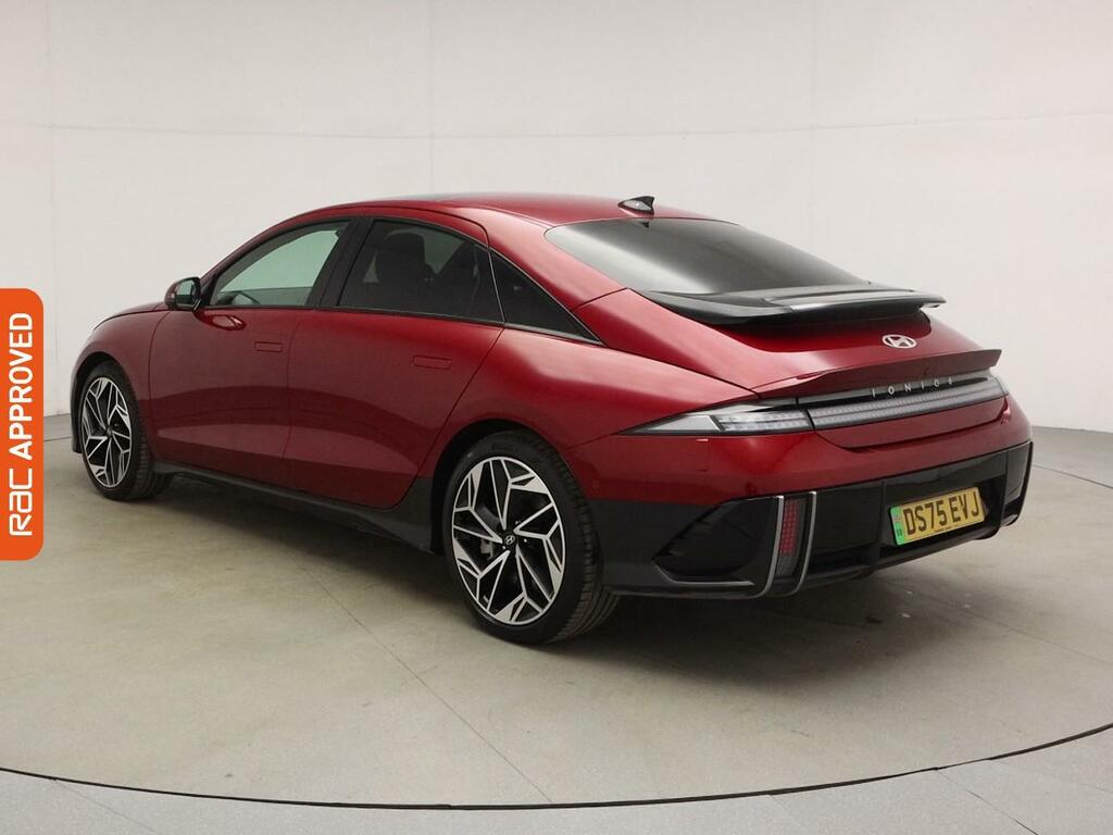Hyundai Ioniq 6 77.4Kwh Ultimate Saloon Awd 325 DS75EVJ Red #4