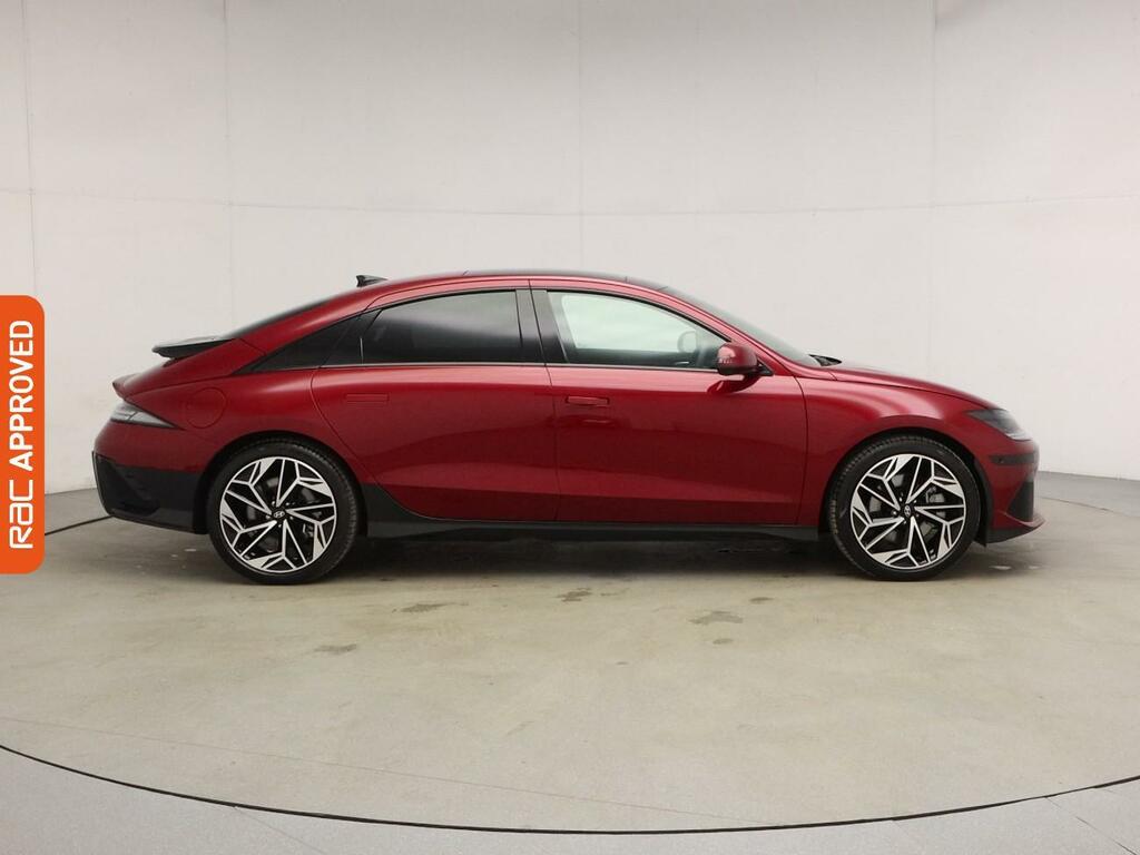 Hyundai Ioniq 6 77.4Kwh Ultimate Saloon Awd 325 DS75EVJ Red #5