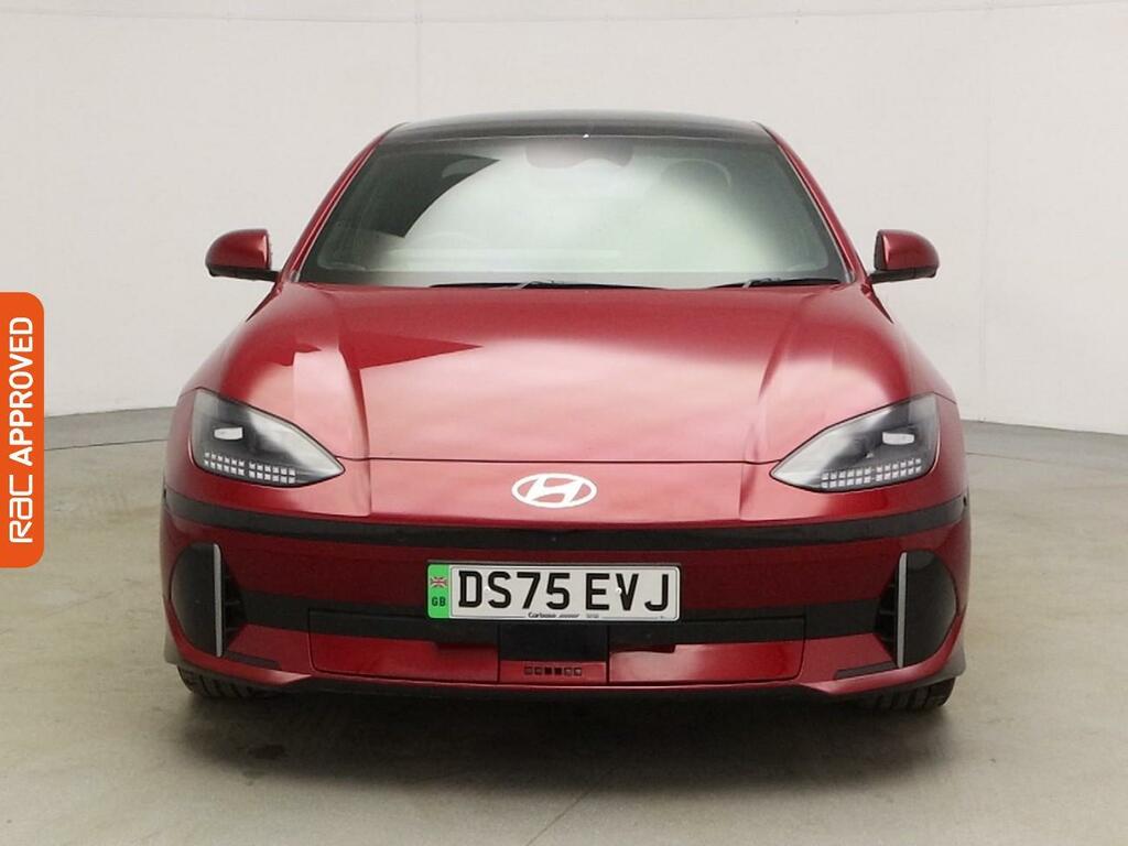 Hyundai Ioniq 6 77.4Kwh Ultimate Saloon Awd 325 DS75EVJ Red #6
