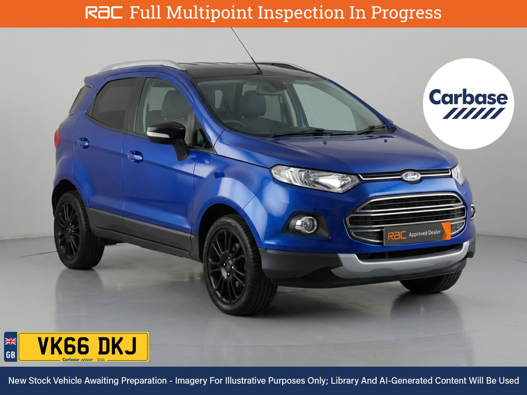 Ford Ecosport 1.0T Ecoboost Titanium S Suv 2Wd Blue