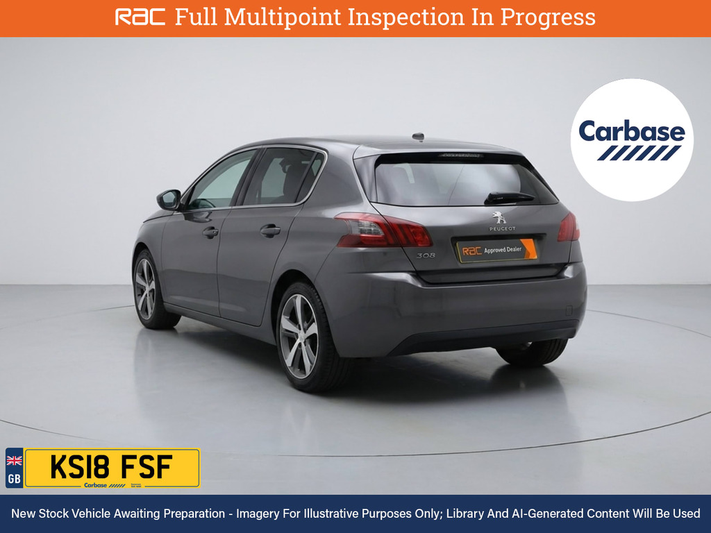 Peugeot 308 1.2 Puretech Gpf Allure Hatchback Manua Grey