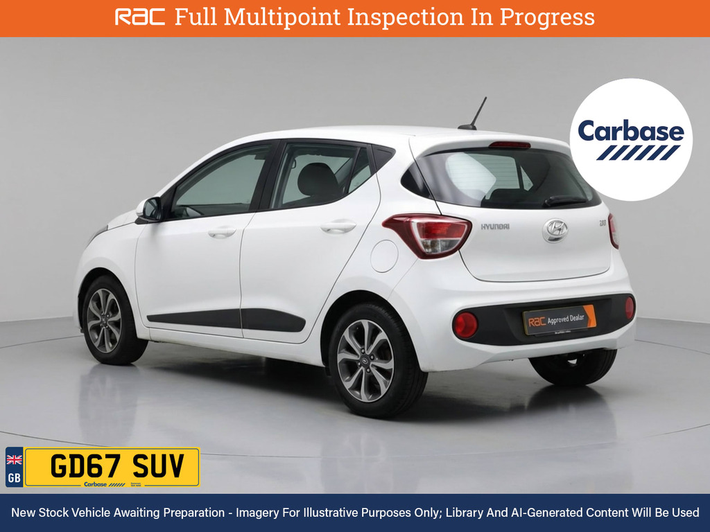 Hyundai I10 1.2 Premium Se Hatchback Euro 6 GD67SUV White #2