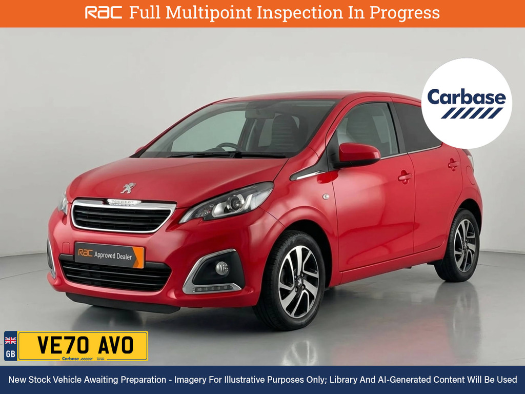 Peugeot 108 1.0 Allure Hatchback Euro 6 Ss Red