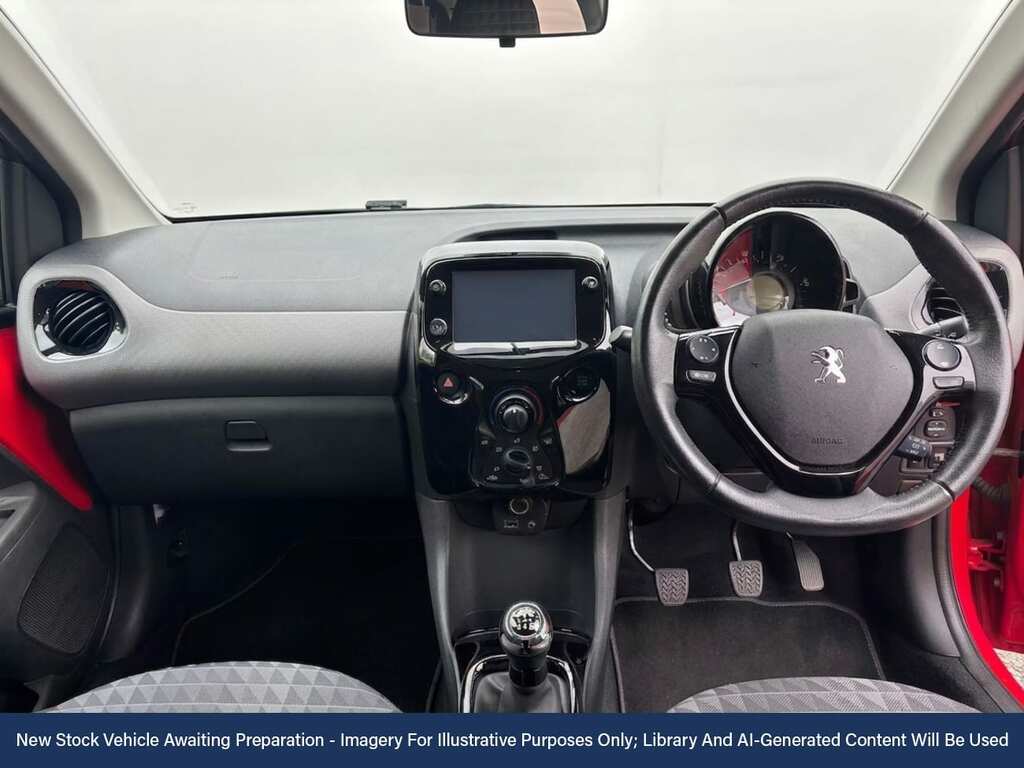 Peugeot 108 1.0 Allure Hatchback Euro 6 Ss VE70AVO Red #5