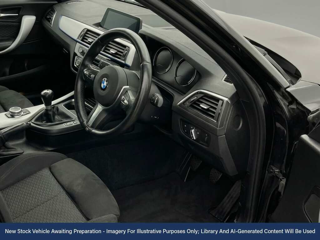 BMW 1 Series 2.0 118D M Sport Hatchback Euro CX14MEG Black #3