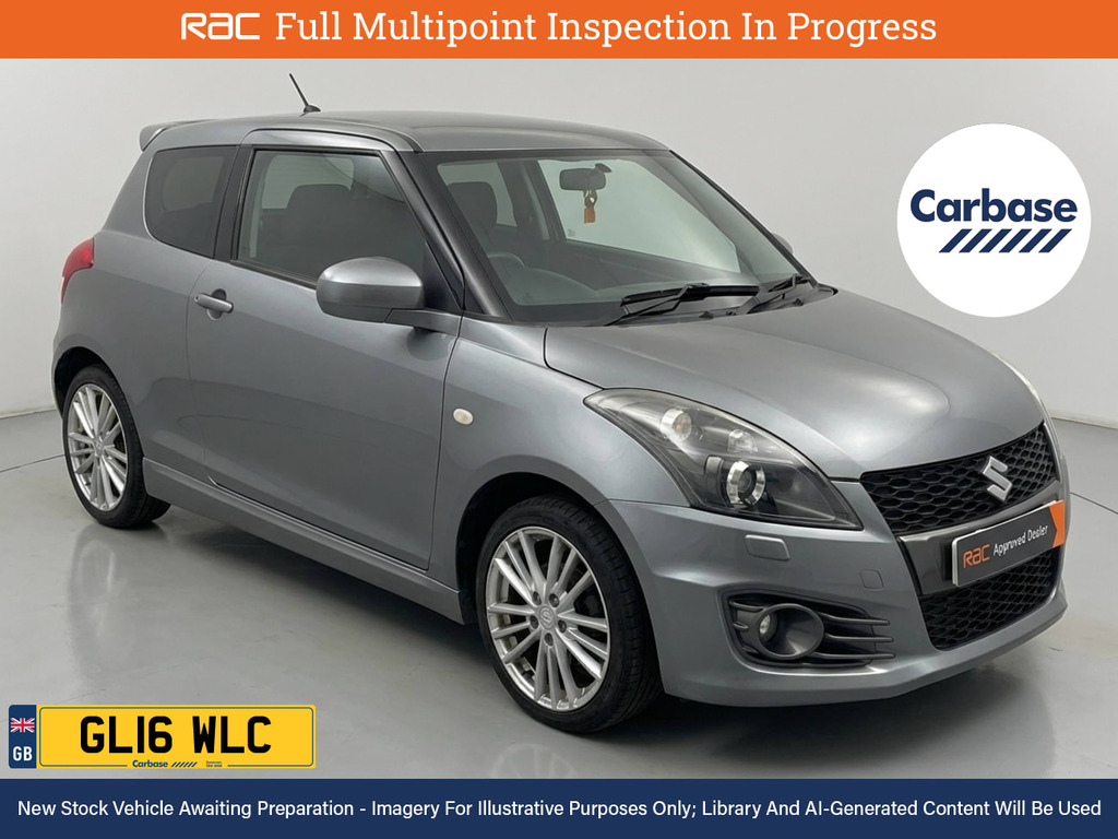 Suzuki Swift 1.6 Sport Hatchback Euro 6 Snav Grey