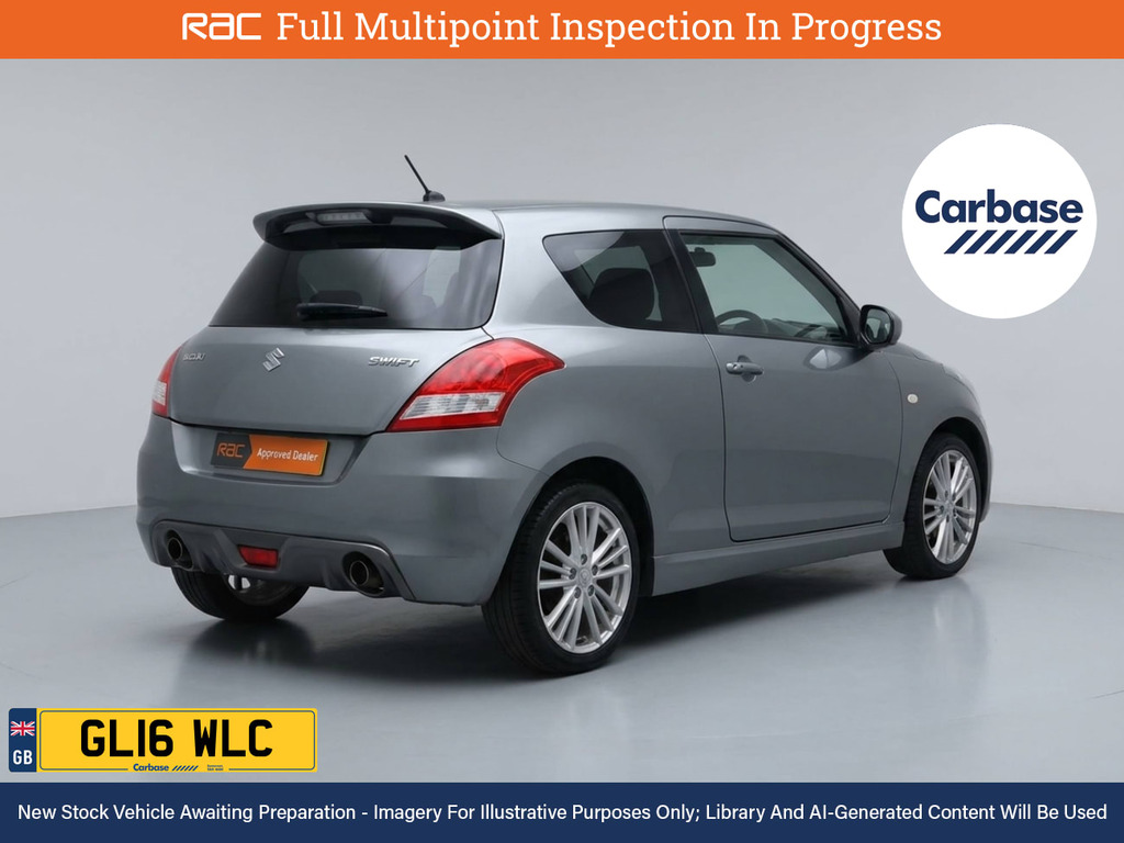 Suzuki Swift 1.6 Sport Hatchback Euro 6 Snav Grey #2