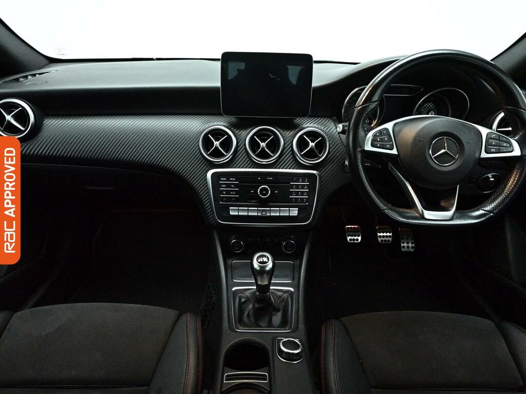 Mercedes-Benz A Class 1.5 A180d Amg Line Hatchback Eur YJ66UKU White #2