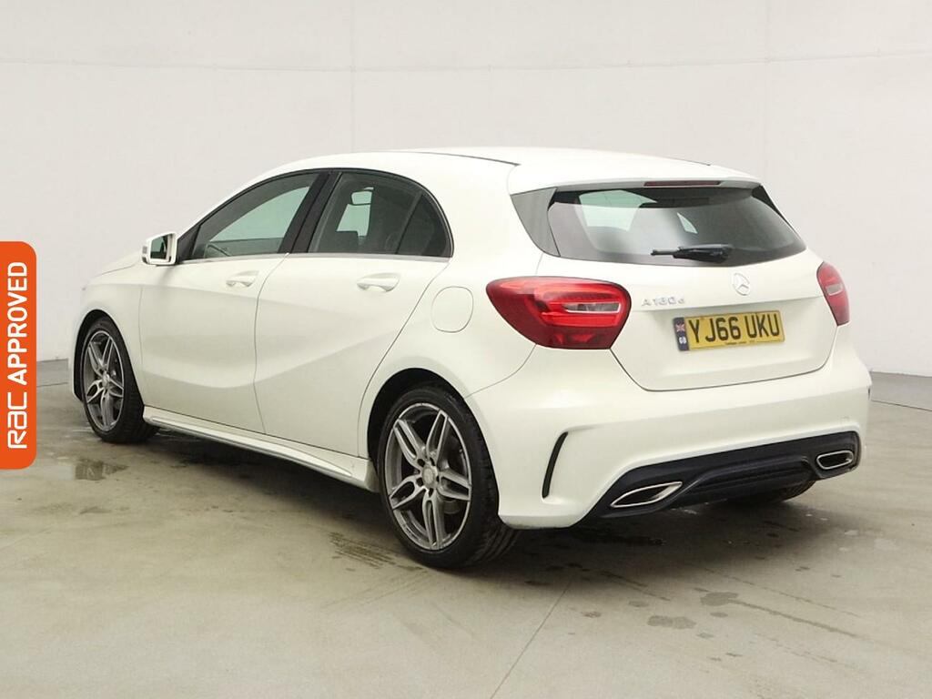 Mercedes-Benz A Class 1.5 A180d Amg Line Hatchback Eur YJ66UKU White #4