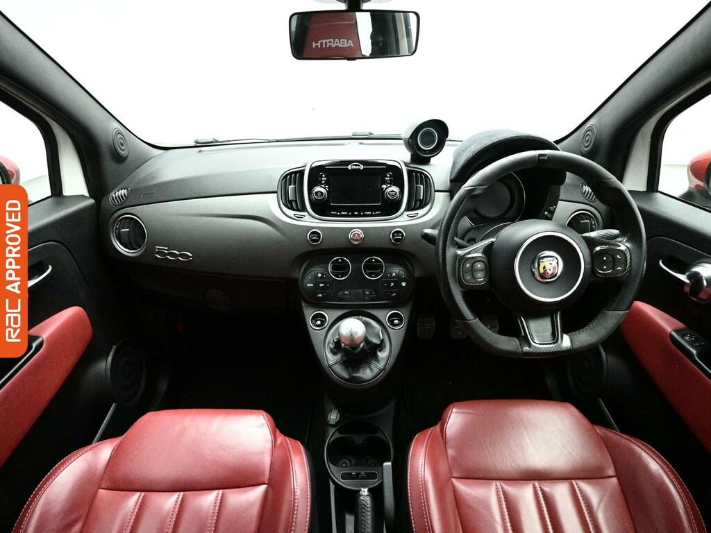 Abarth 595 1.4 T-jet Competizione Hatchback ND67LXN White #2