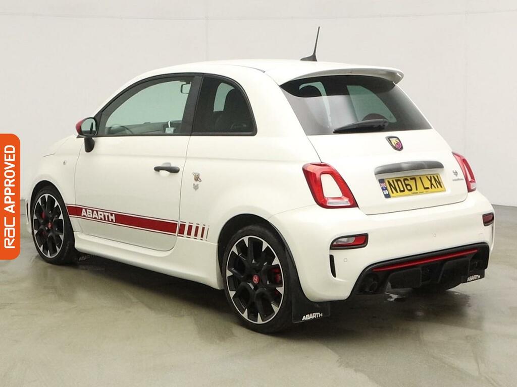 Abarth 595 1.4 T-jet Competizione Hatchback ND67LXN White #4