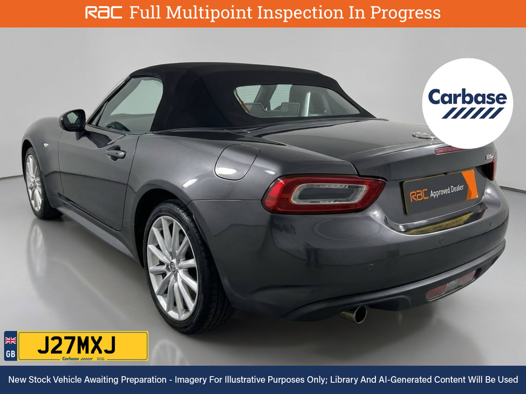 Fiat 124 Spider 1.4 Multiair Lusso Convertible Euro 6 Grey