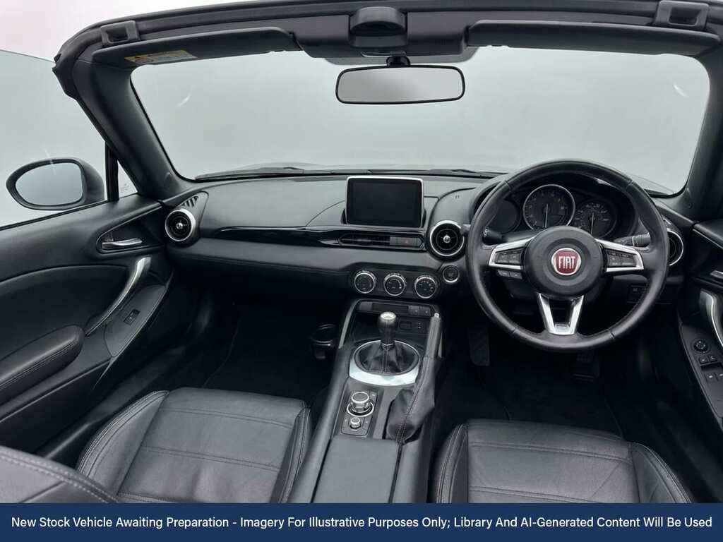 Fiat 124 Spider 1.4 Multiair Lusso Convertible Euro 6 Grey #3