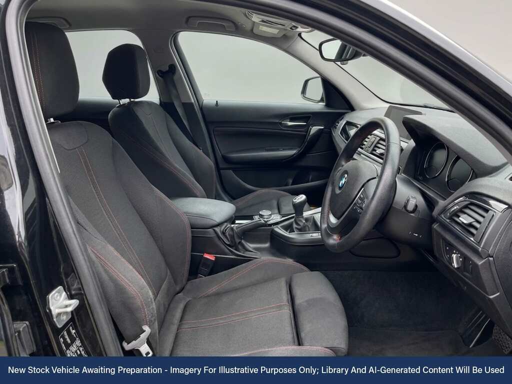 BMW 1 Series 1.5 118I Sport Hatchback Euro 6 PF68NPX Black #3