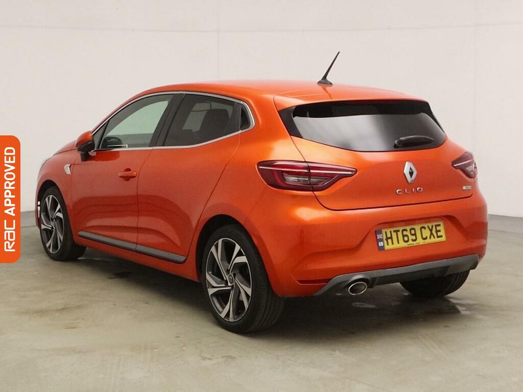 Renault Clio 1.3 Tce Rs Line Hatchback Edc Euro 6 S HT69CXE Orange #4