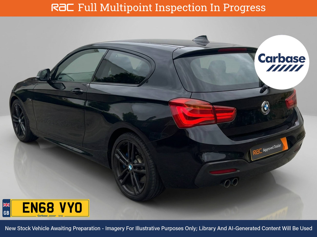 BMW 1 Series 2.0 120I Gpf M Sport Shadow Edition Hatchback EN68VYO Black #2