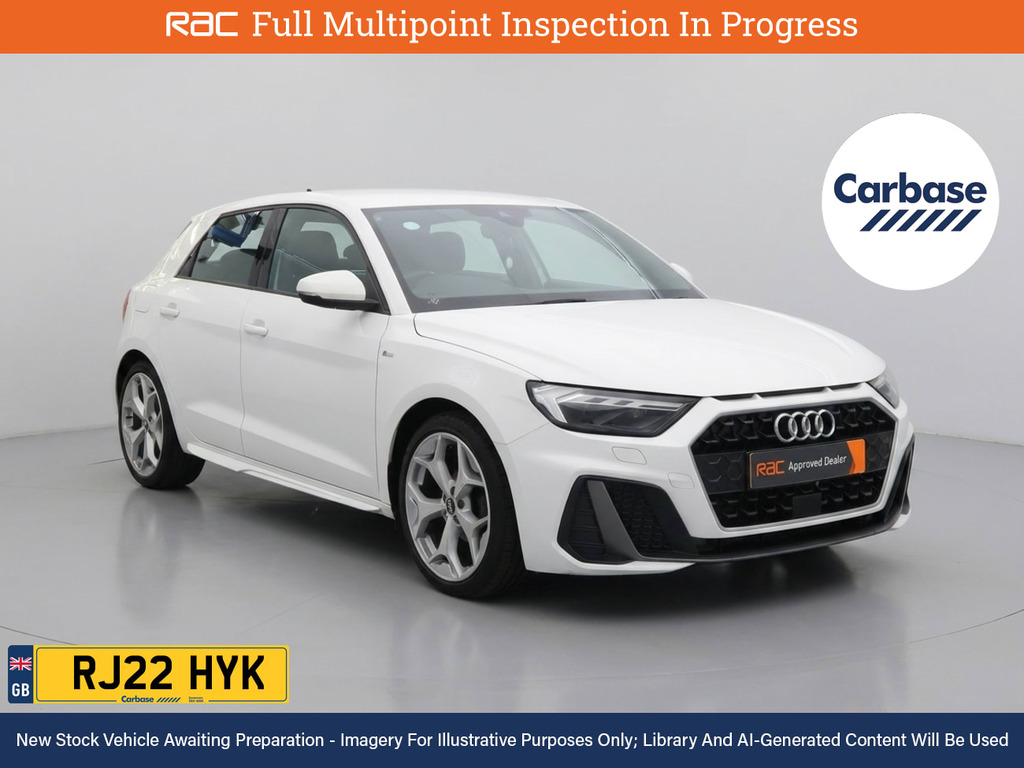 Audi A1 1.0 Tfsi 25 S Line Sportback Eur White