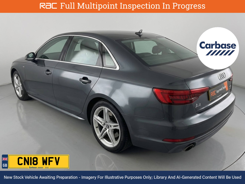 Audi A4 2.0 Tfsi S Line Saloon S Tronic Quattro Grey #2