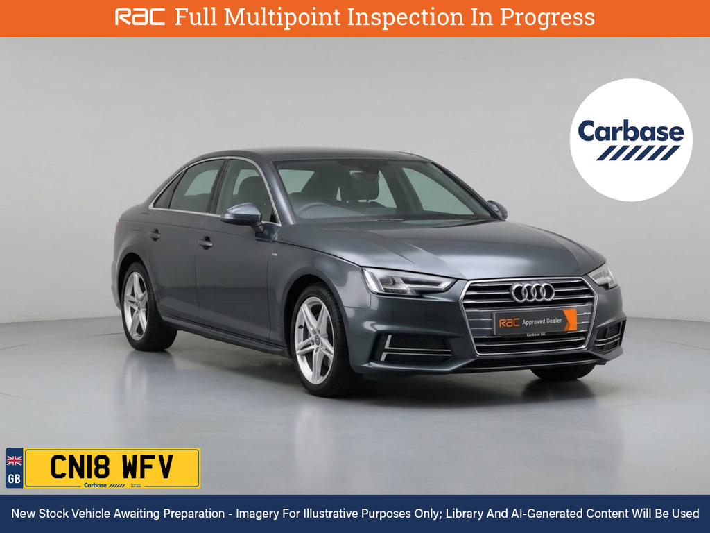 Audi A4 2.0 Tfsi S Line Saloon S Tronic Quattro Grey