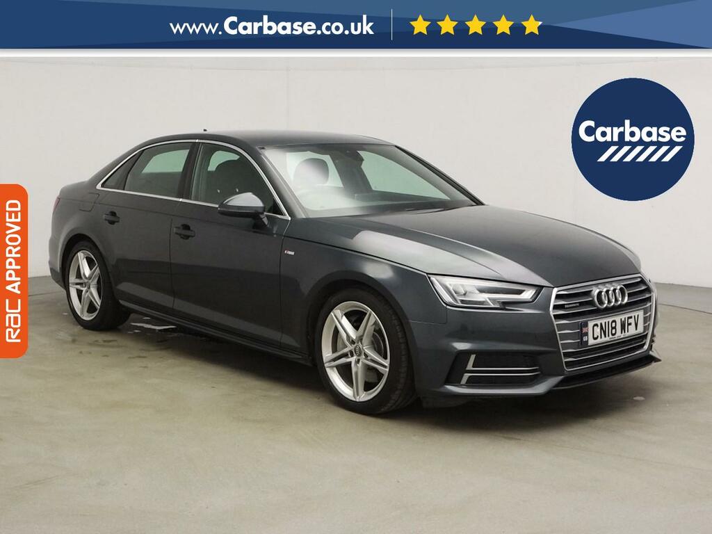 Audi A4 2.0 Tfsi S Line Saloon S Tronic Quattro Grey