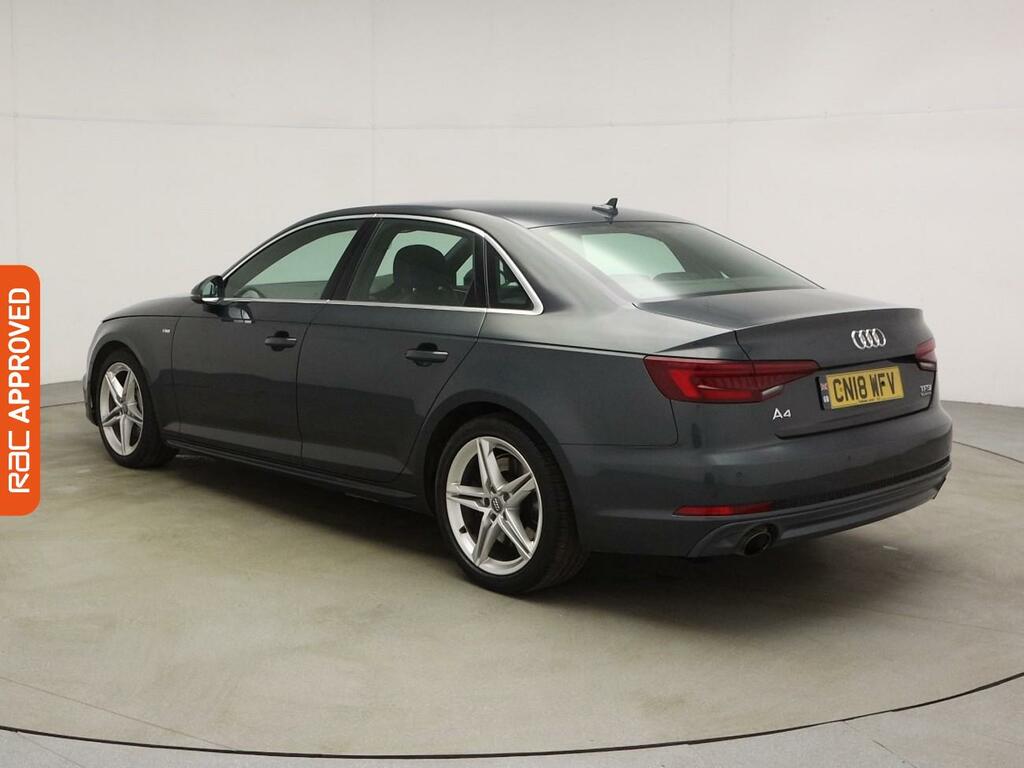 Audi A4 2.0 Tfsi S Line Saloon S Tronic Quattro Grey #4