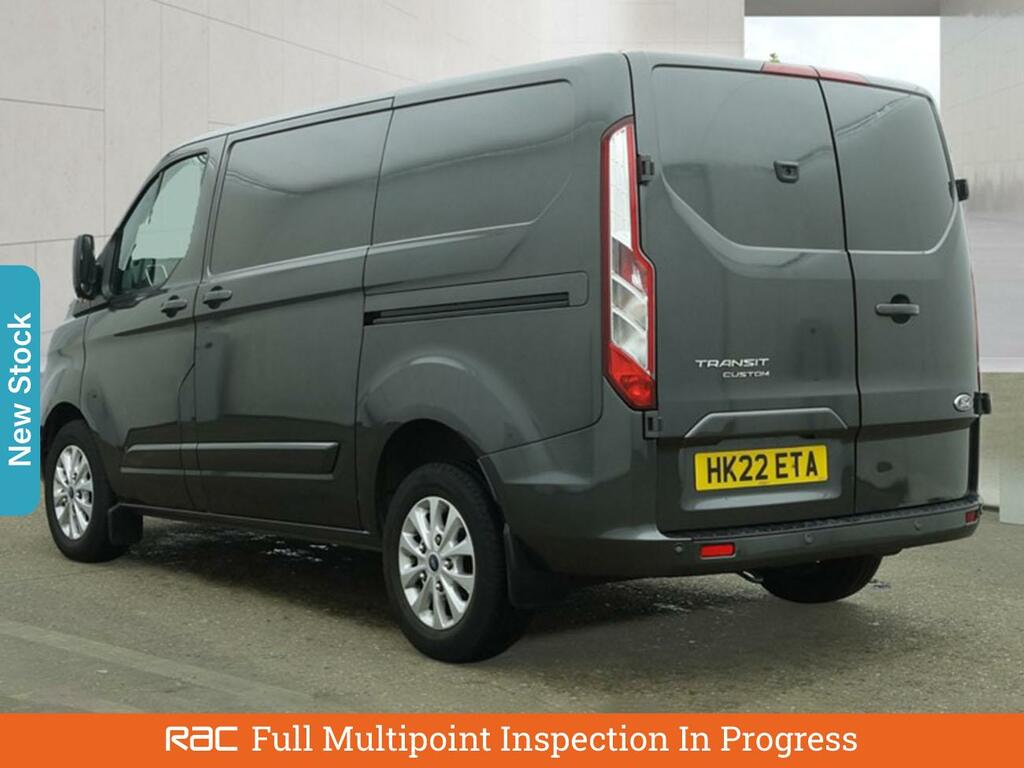 Ford Transit Custom 2.0 280 Ecoblue Limited Panel Van Manua HK22ETA Grey #6