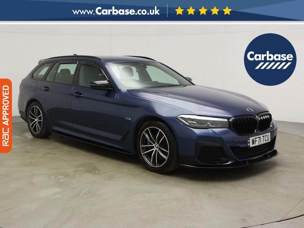 BMW 5 Series 2.0 530E 12Kwh M Sport Touring Plug-in WF71TCU Blue
