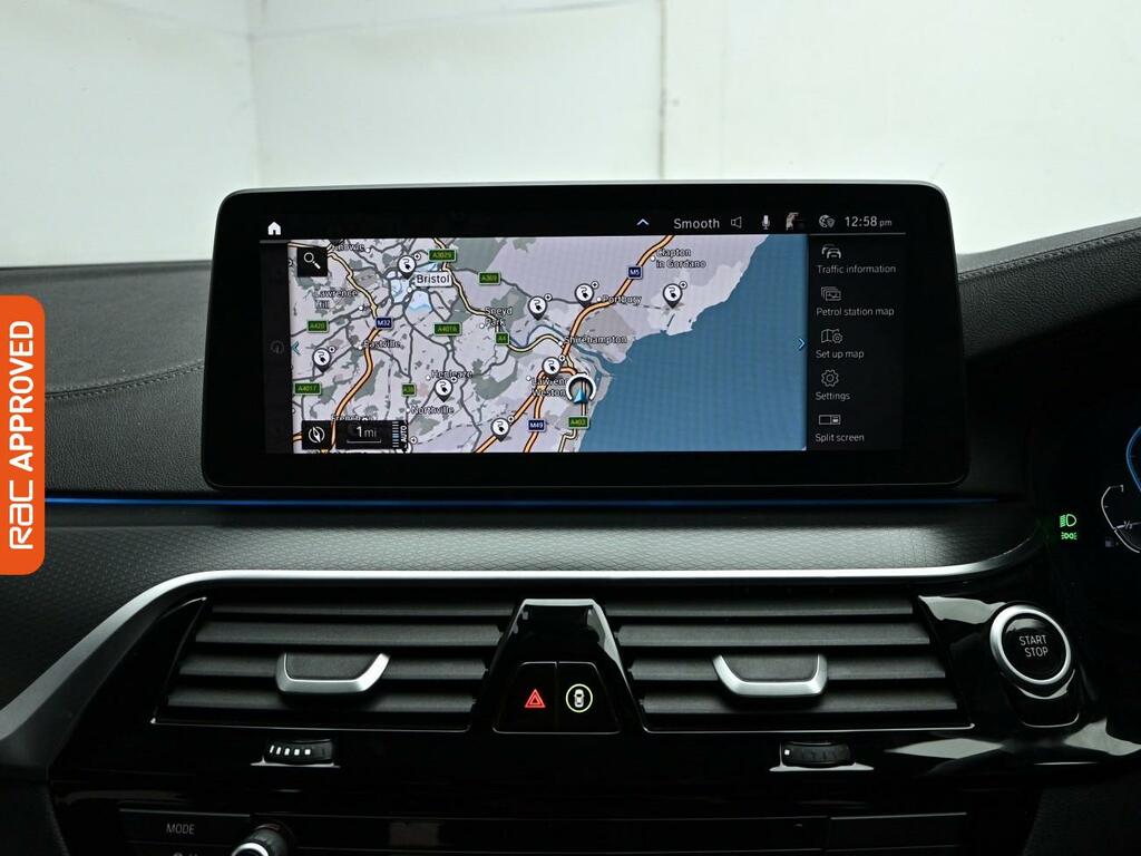 BMW 5 Series 2.0 530E 12Kwh M Sport Touring Plug-in WF71TCU Blue #3