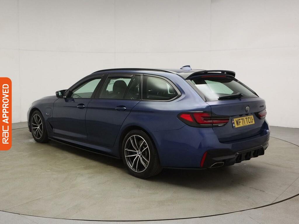 BMW 5 Series 2.0 530E 12Kwh M Sport Touring Plug-in WF71TCU Blue #4