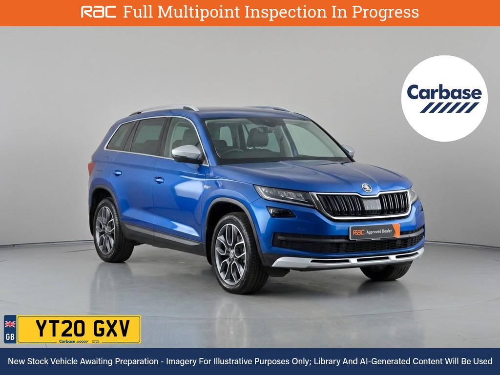 Skoda Kodiaq 2.0 Tdi Scout Suv Dsg 4Wd Euro 6 Ss Blue