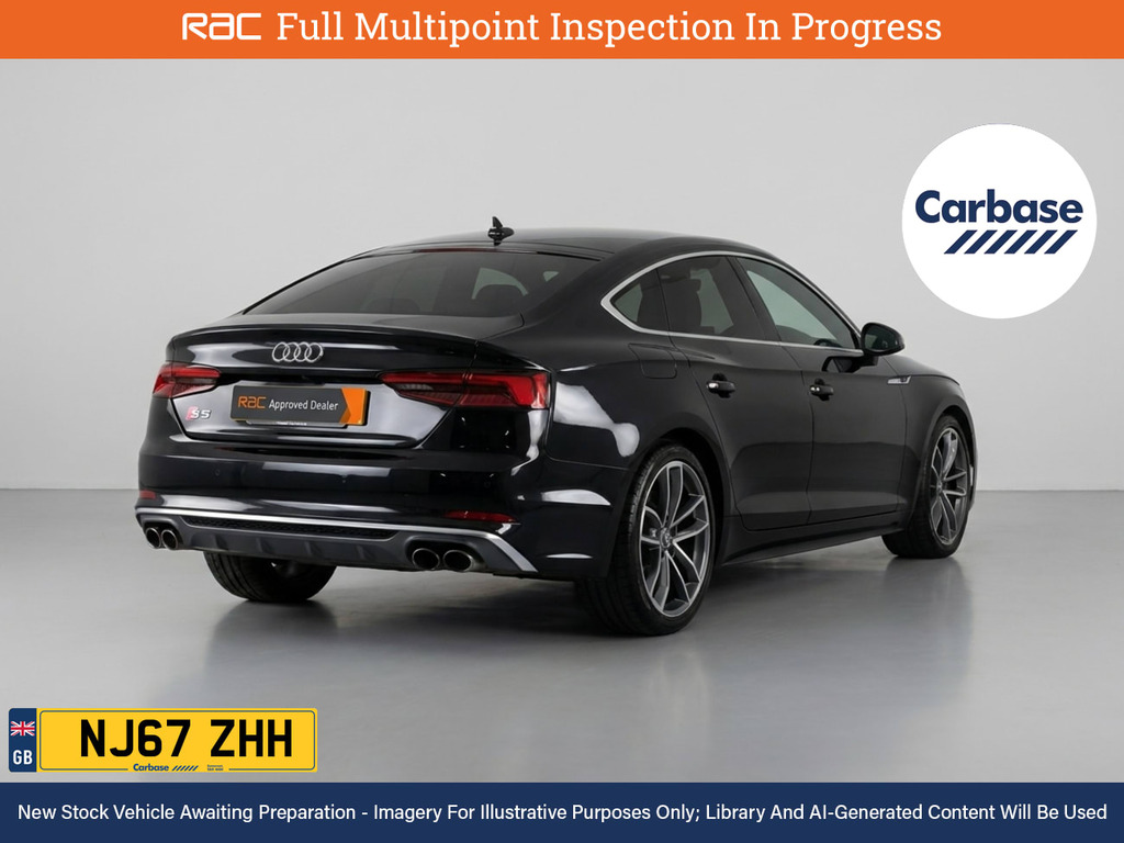 Audi S5 Hatchback 3.0 Tfsi V6 Sportback Tiptronic Quattro White #2