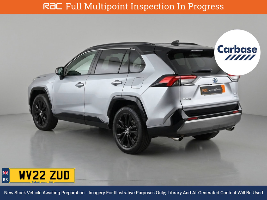 Toyota Rav 4 2.5 Vvt-h Gpf Dynamic Suv Hybrid Cvt Eu WV22ZUD Silver #2