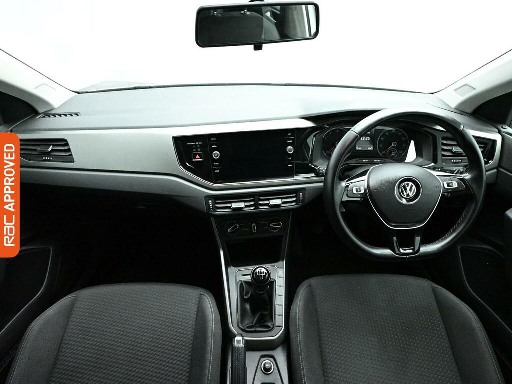 Volkswagen Polo 1.0 Evo Se Hatchback Euro 6 Ss LC19KKP White #2