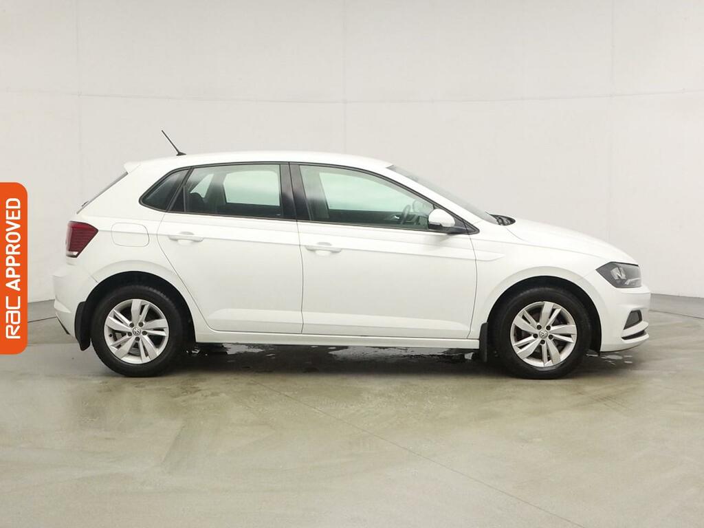 Volkswagen Polo 1.0 Evo Se Hatchback Euro 6 Ss LC19KKP White #5