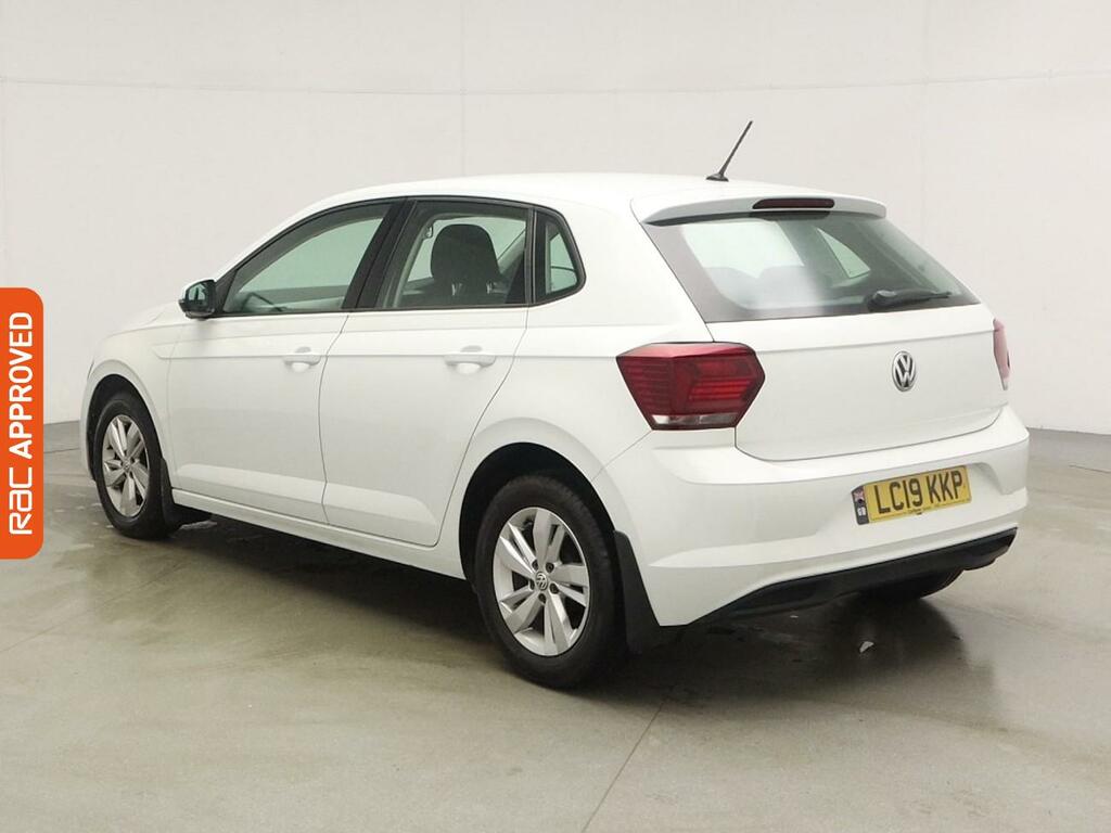 Volkswagen Polo 1.0 Evo Se Hatchback Euro 6 Ss LC19KKP White #4