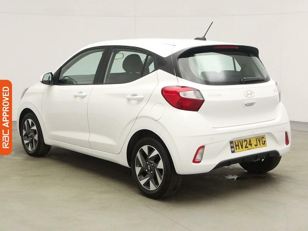 Hyundai I10 1.0 Advance Hatchback Euro 6 S HV24JYG White #4