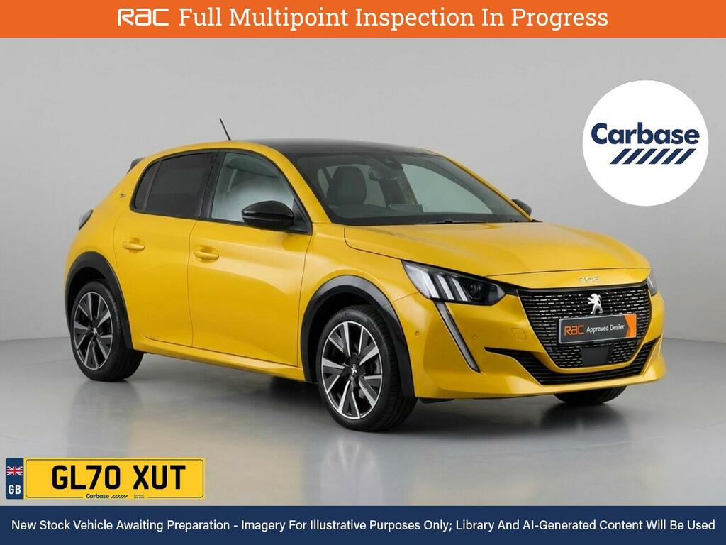 Peugeot 208 1.2 Puretech Gt Hatchback Eat Euro 6 S Yellow