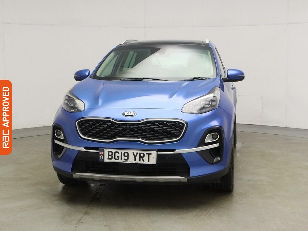 Kia Sportage 1.6 T-gdi 4 Suv Euro 6 Ss 17 BG19YRT Blue #6