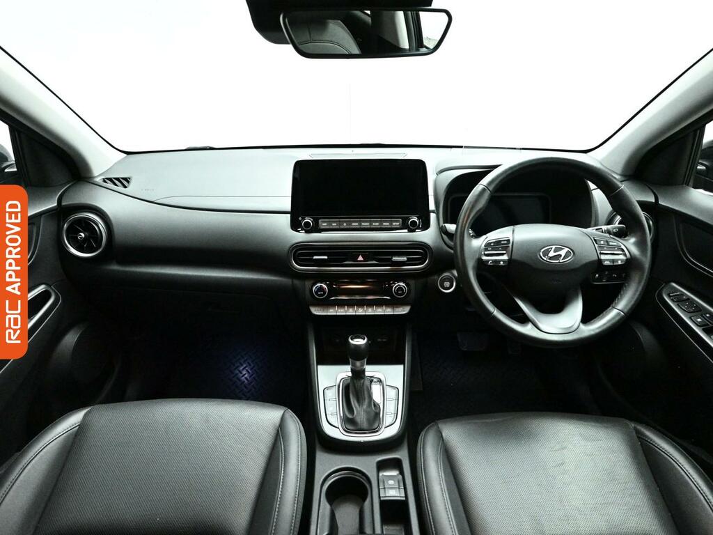 Hyundai Kona 1.6 H-gdi Ultimate Suv Hybrid Dct Euro BA21OGJ Black #2