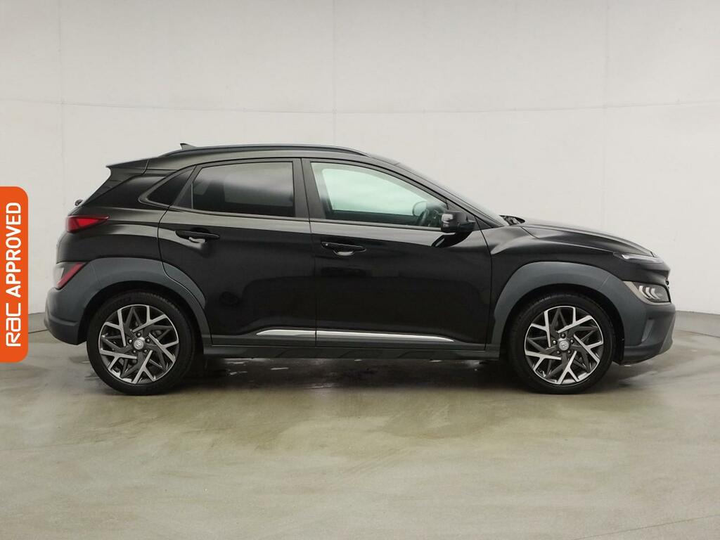 Hyundai Kona 1.6 H-gdi Ultimate Suv Hybrid Dct Euro BA21OGJ Black #5
