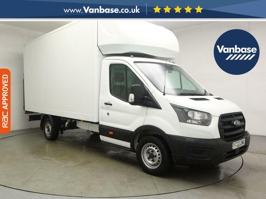 Ford Transit Custom 2.0 350 Ecoblue Leader Chassis Cab Manu YT22ZMO White