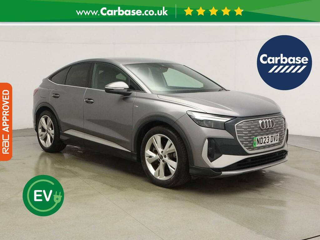 Audi Q4 E Tron 40 S Line Sportback 82Kwh 204 P Grey