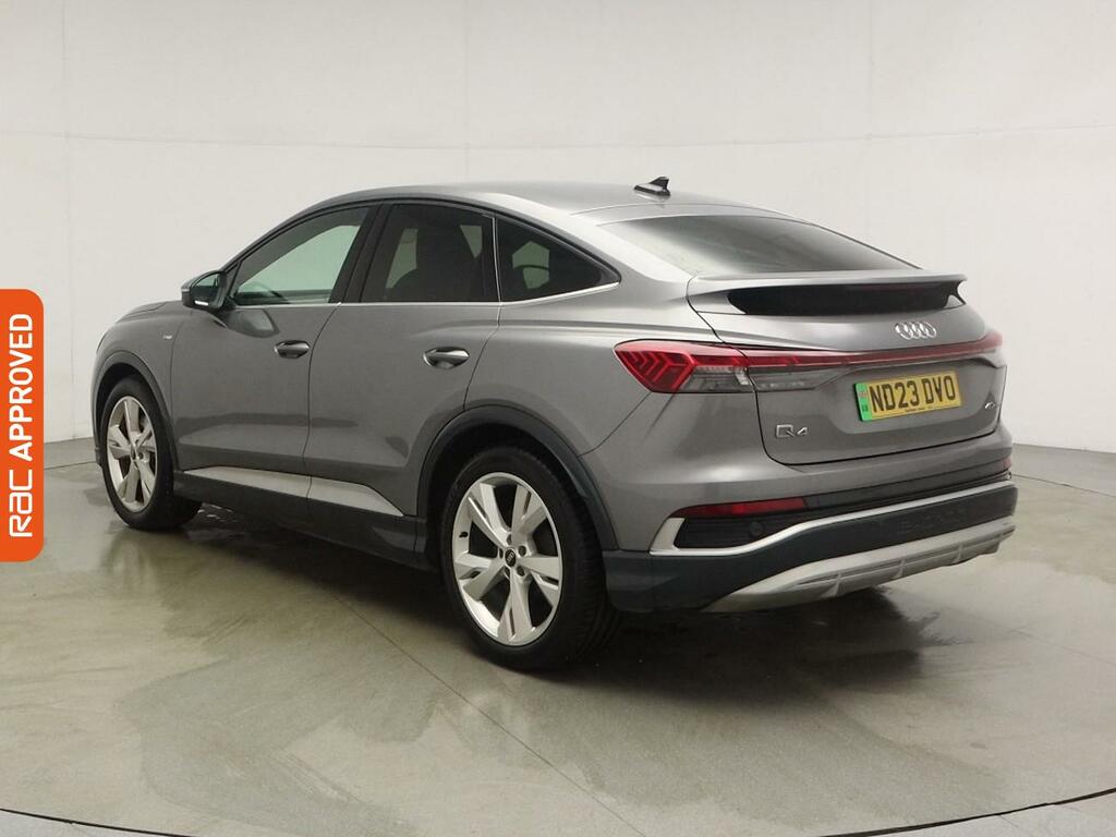 Audi Q4 E Tron 40 S Line Sportback 82Kwh 204 P ND23DVO Grey #4