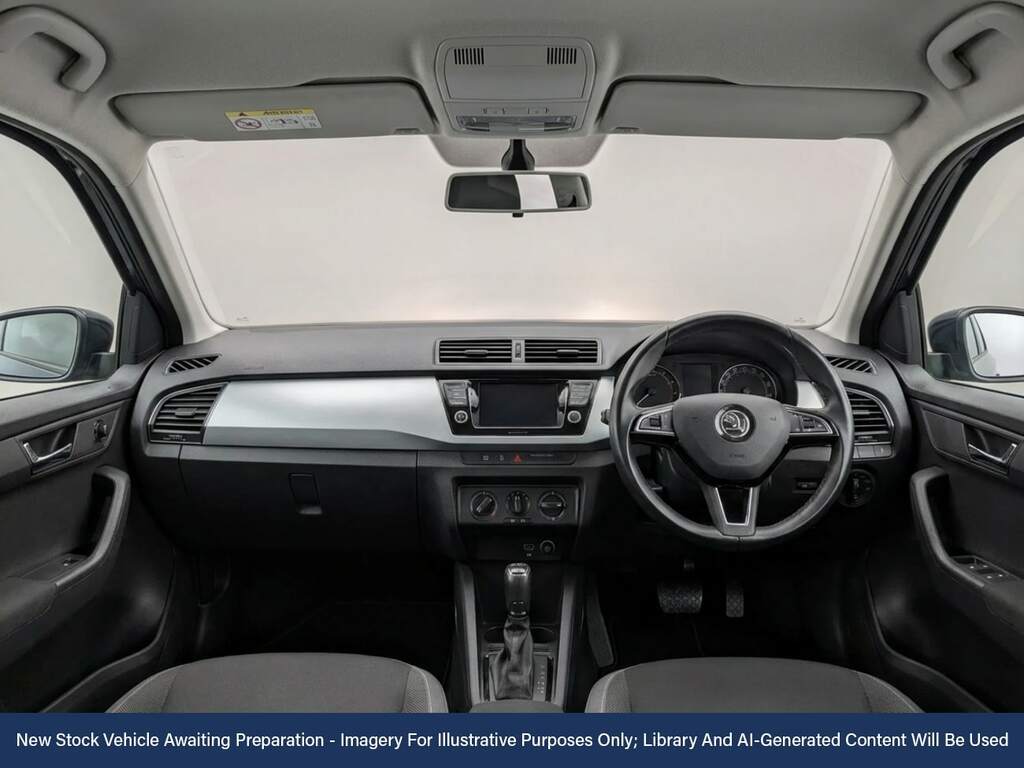 Skoda Fabia 1.0 Tsi Se Hatchback Dsg Euro 6 Ss FN19WRR Grey #5