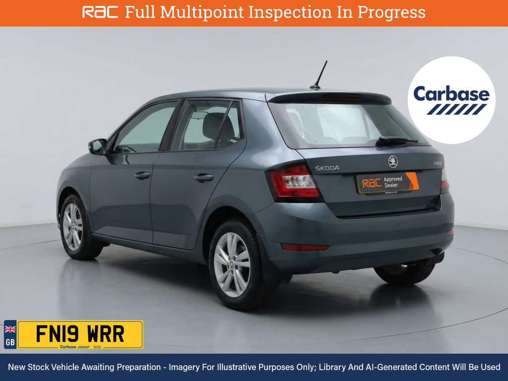 Skoda Fabia 1.0 Tsi Se Hatchback Dsg Euro 6 Ss FN19WRR Grey #2